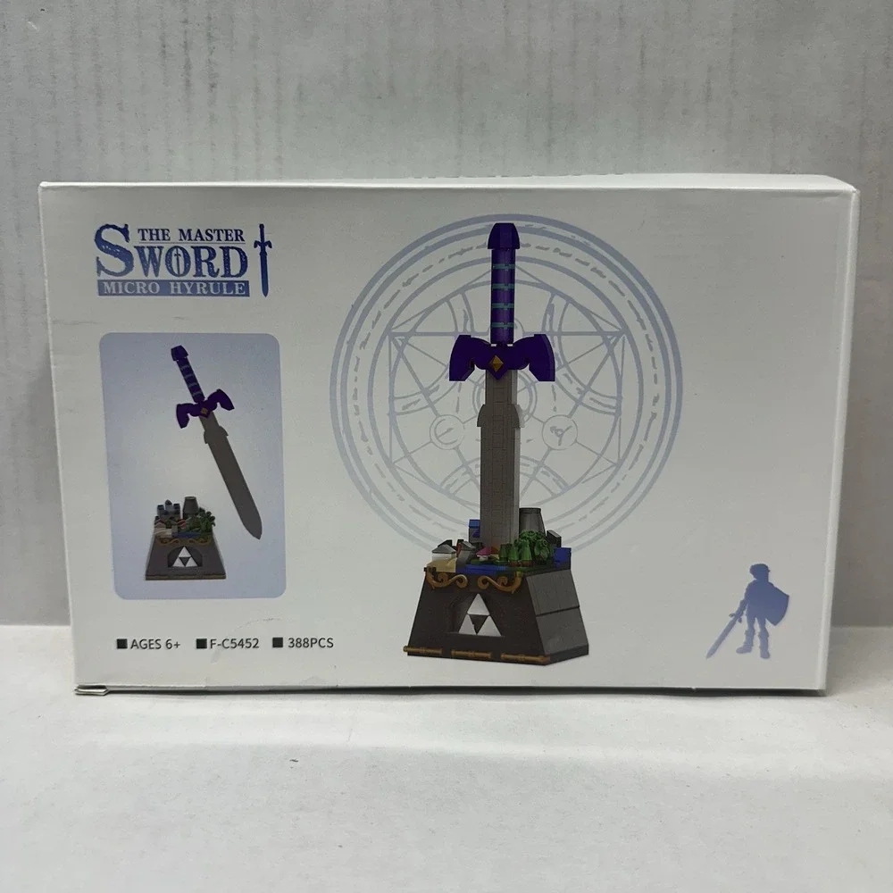 The Master Sword Micro‎ Hyrule Building Boat Bricks  388PCS Zelda Link